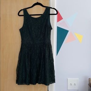 Open Back Lace Dress